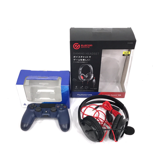 SONY ソニー PS4 CUH-2100A 500GB 初期化済み 他 コントローラー ヘッドセット